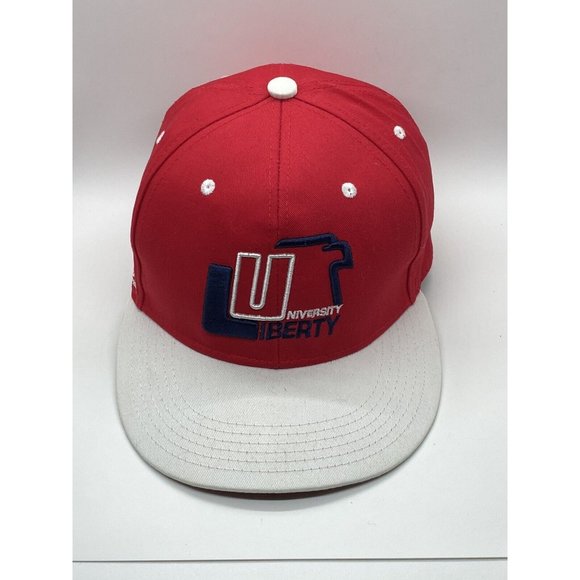 Melonwear Other - Liberty University Flames Red Adjustable Baseball Cap Hat Snap-back NCAA Promo
